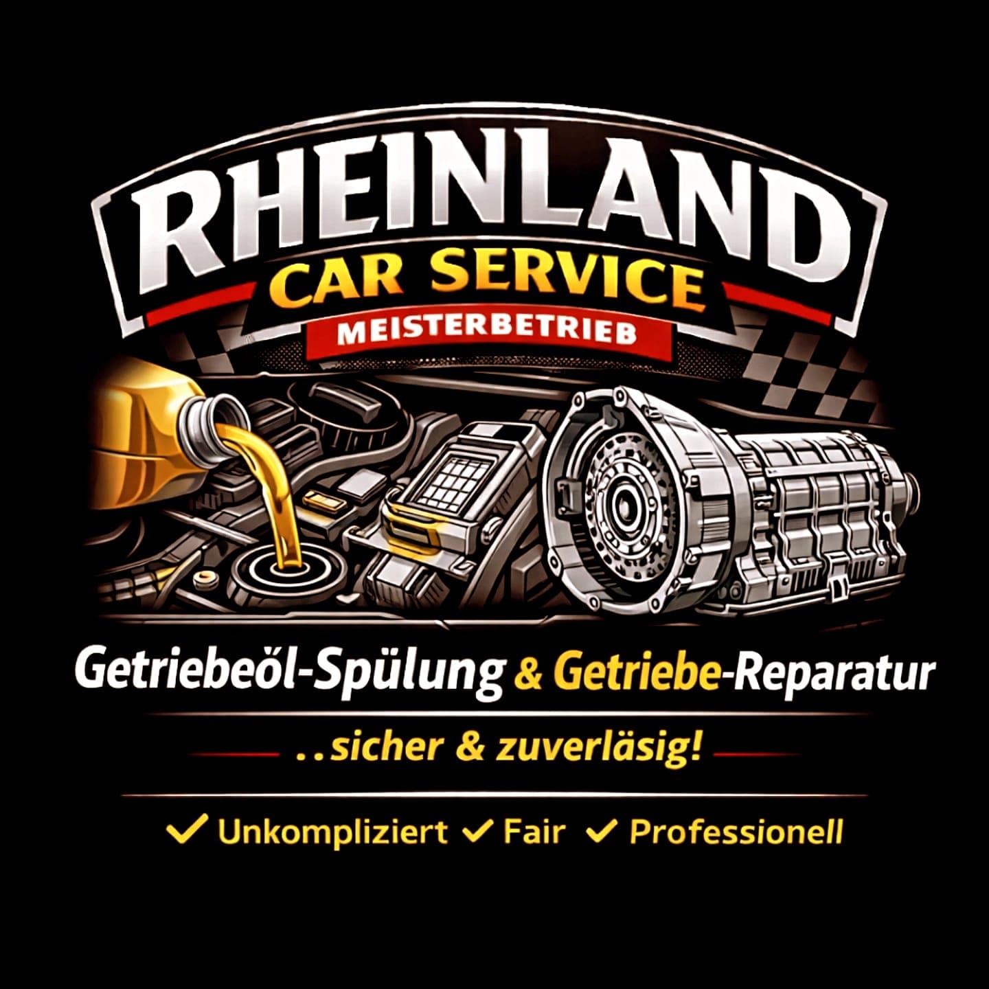 Getriebespülung & Automatikgetriebe — Rheinland Car Service