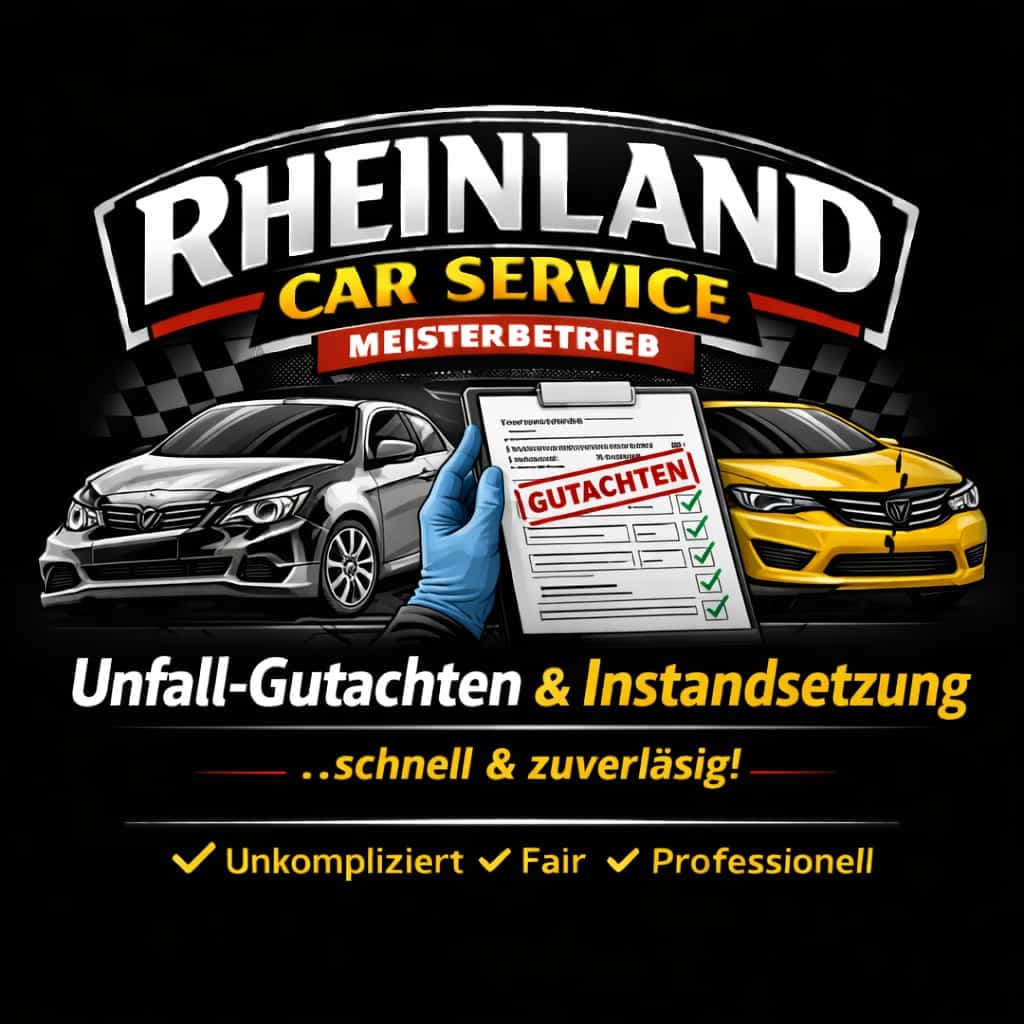 Unfall-Gutachten & Karosserie — Rheinland Car Service
